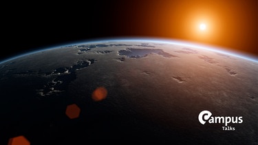 Sonnenaufgang Weltall Planet Erdoberfläche | Bild: picture-alliance/dpapicture alliance / Markus Gann/Shotshop | Markus Gann