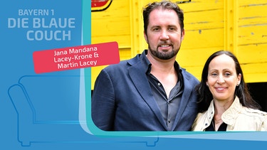 Jana Mandana Lacey-Krone und Martin Lacey zu Gast auf der Blauen Couch | Bild: picture alliance  Geisler-Fotopress  Barbara Insinger, Montage: BR