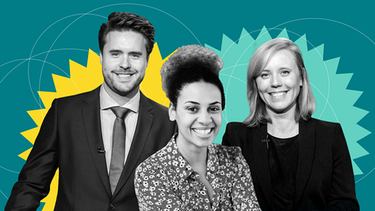 Sebastian Schaffstein, Koku Musebeni, Christina Wolf | Bild: BR