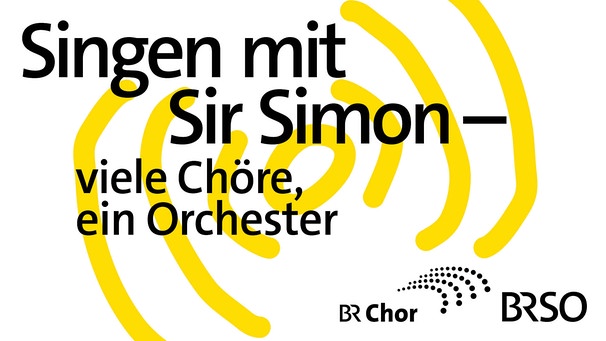 KeyVisual mit Schriftzug "Singen mit Sir Simon" | Bild: BR